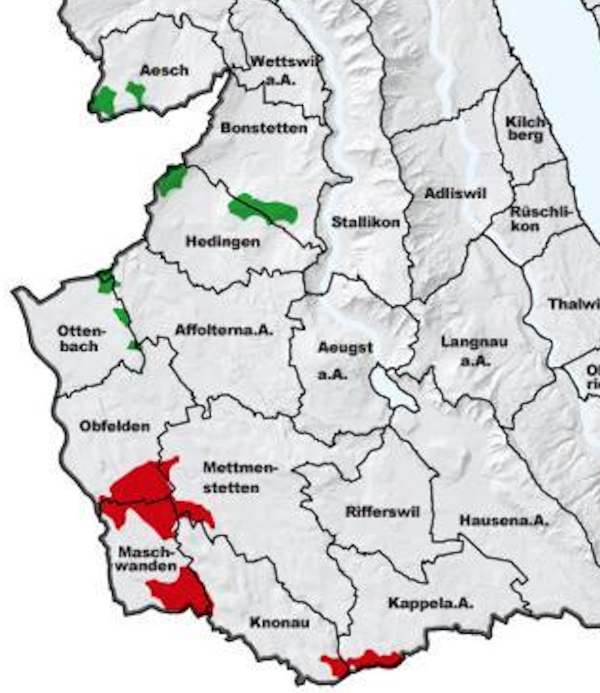 Standorte Knonaueramt