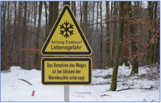 Warntafel Verenaforen